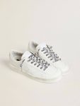 Laces Ice-Colored Laces With Contrasting Black ‘Laces’ Lettering Ice Golden Goose Women - 3