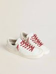 Laces Women Golden Goose Red Red Cotton Laces With Red Aglet - 3