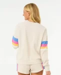 Las Dalias Raglan Crew Rip Curl Women Hoodies & Fleece - 3