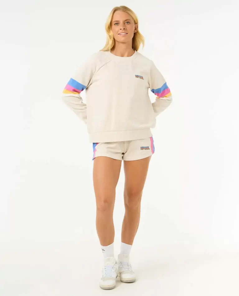 Las Dalias Raglan Crew Rip Curl Women Hoodies & Fleece - 4