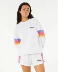 Las Dalias Raglan Crew Women Rip Curl Hoodies & Fleece - 1
