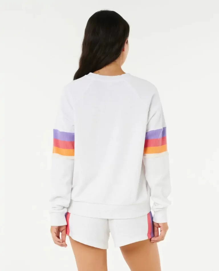Las Dalias Raglan Crew Women Rip Curl Hoodies & Fleece - 3