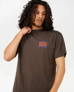 Live The Search Tee Tees & Tanks Rip Curl Men - 1