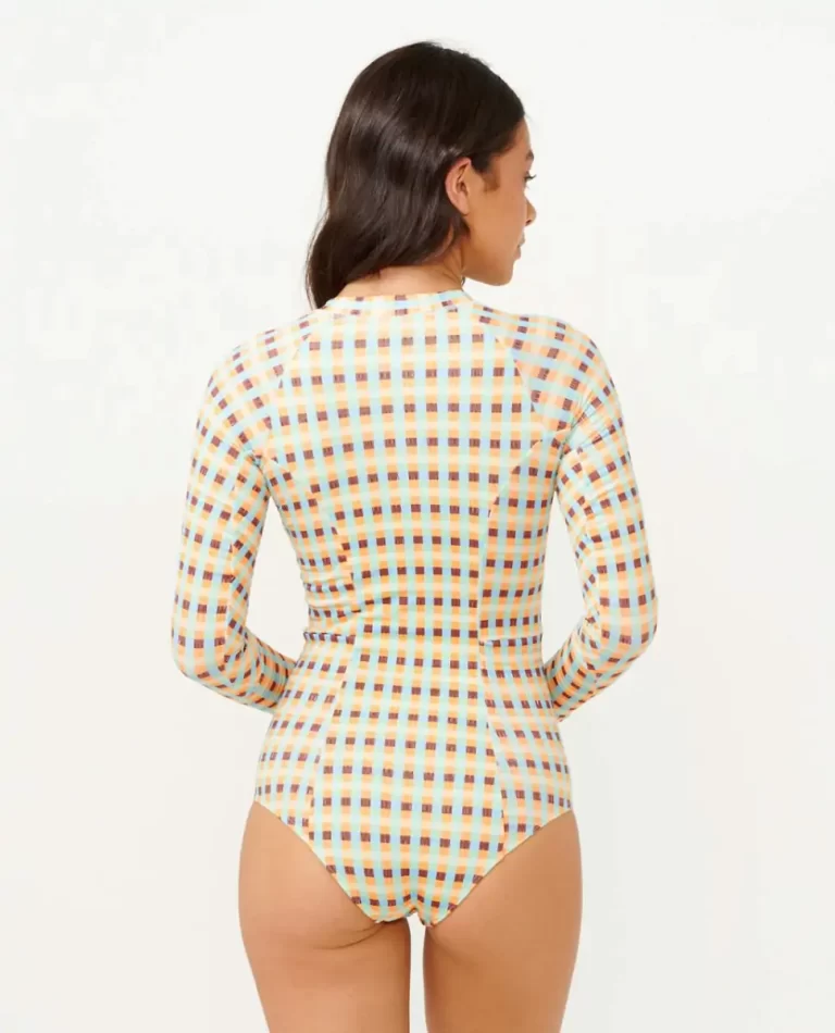 Lottie Check Long Sleeve Upf Surf Suit Rip Curl Surf Suits Women - 2