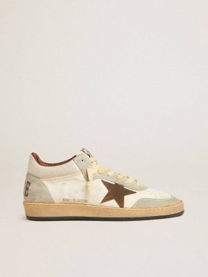 Men Ball Star Ball Star Ltd In Nappa And Nylon With Suede Star And Inserts Golden Goose - 1