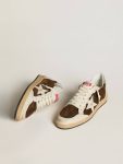 Men Ball Star Golden Goose Ball Star In Suede With Leather Star And Metallic Leather Heel Tab - 2