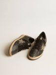 Men Ball Star Golden Goose Men’s Ball Star Lab In Black Nappa With Studded Black Leather Star - 2
