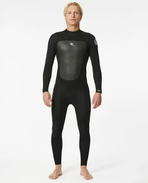 Men Fullsuits Omega 3/2 Back Zip Wetsuit Rip Curl - 1