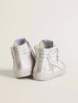 Men Golden Goose Slide Men's Slide In Leather With Suede Details - 5