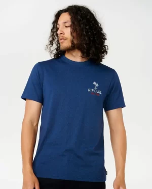 Men Hallmark Embroidery Tee Rip Curl Tees & Tanks - 1