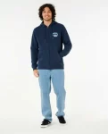 Men Hazed And Tubed Zip Thru Rip Curl Hoodies & Fleece - 4