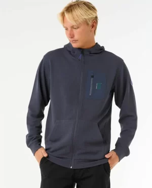 Men Hoodies & Fleece Rip Curl Vaporcool Search Zip Through Hood - 1