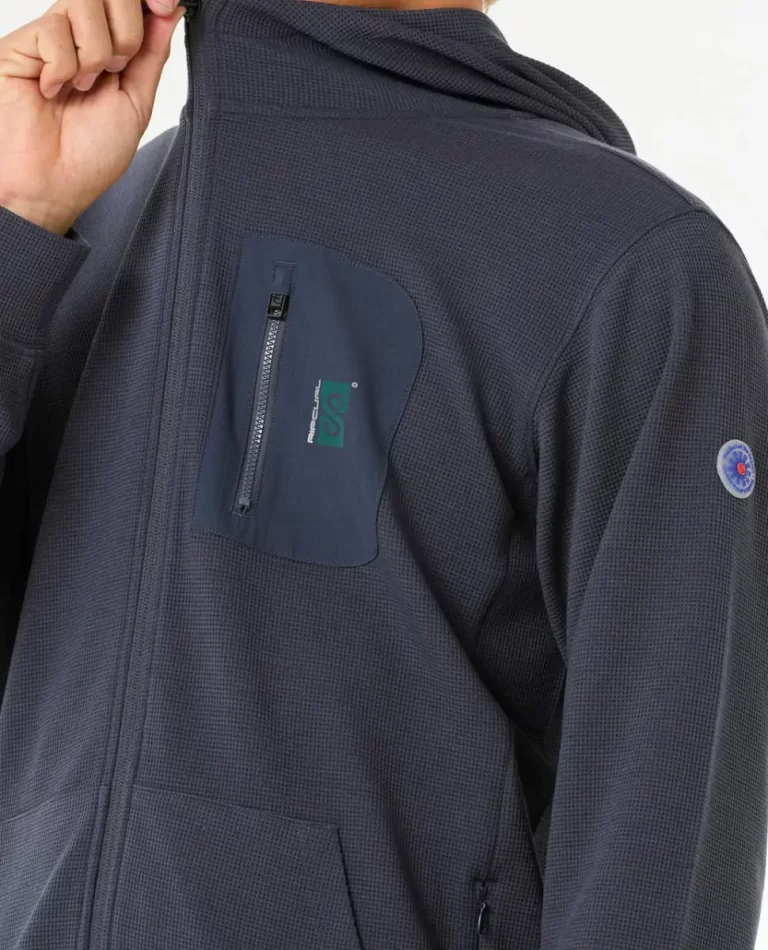 Men Hoodies & Fleece Rip Curl Vaporcool Search Zip Through Hood - 5