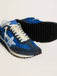 Men Men’s Marathon With Blue Nylon Upper And White Star Marathon Golden Goose - 3