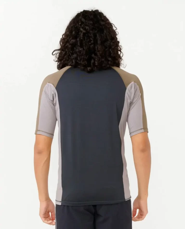 Men Rash Guards Drive Uv Short Sleeve Rash Vest Rip Curl - 3