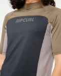 Men Rash Guards Drive Uv Short Sleeve Rash Vest Rip Curl - 5