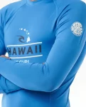 Men Rash Guards Hawaii Upf50  Performance Long Sleeve Rash Guard Rip Curl - 4