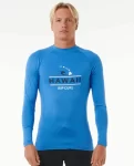 Men Rash Guards Hawaii Upf50  Performance Long Sleeve Rash Guard Rip Curl - 5