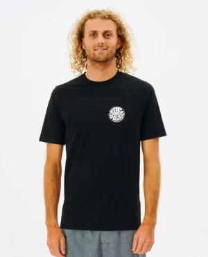 Men Rash Guards Icons Of Surf Short Sleeve Upf Rash Guard Rip Curl - 1