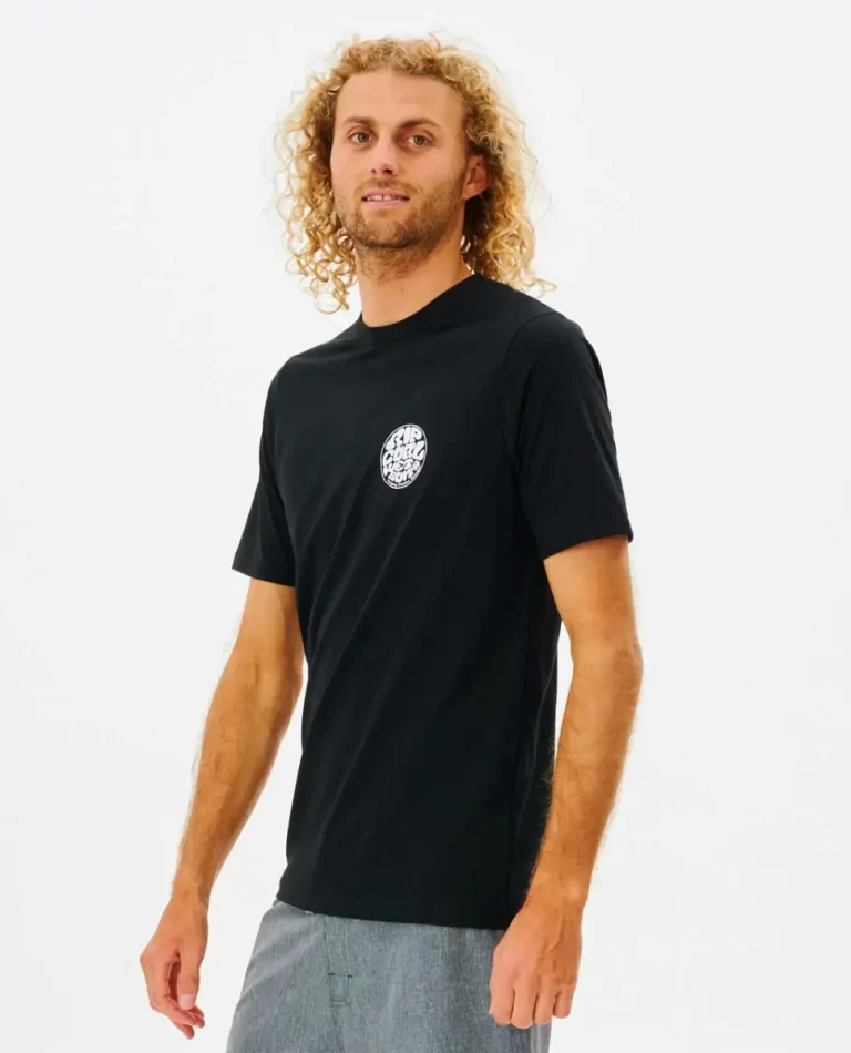 Men Rash Guards Icons Of Surf Short Sleeve Upf Rash Guard Rip Curl - 5