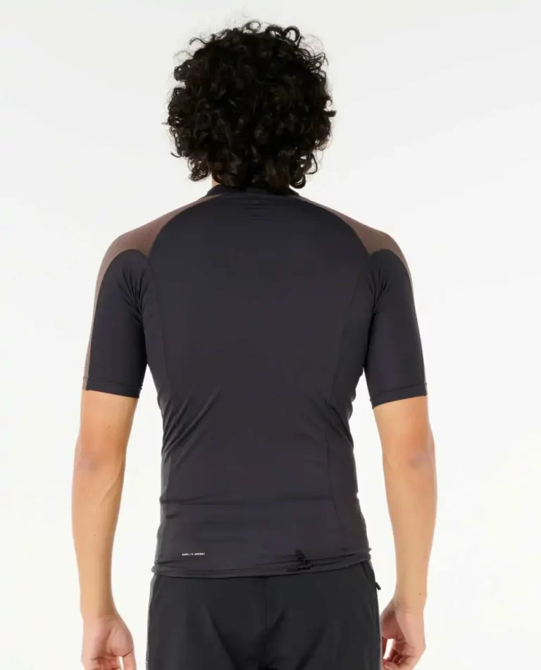 Men Rash Guards Rip Curl Search Upf Performance Short Sleeve Rash Guard - 2