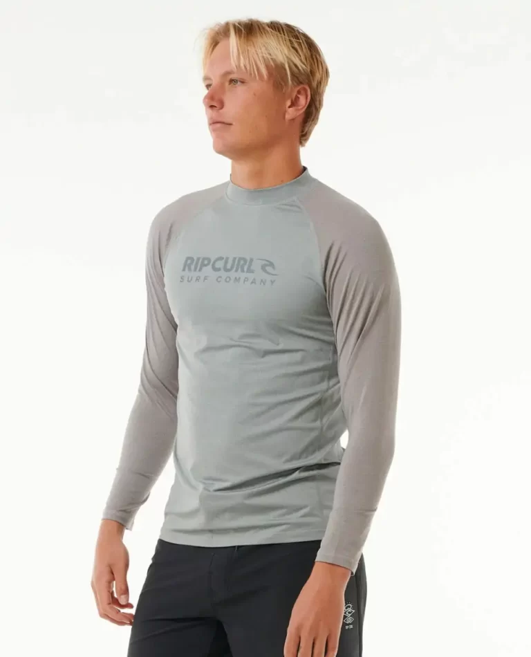 Men Rash Guards Shock Uv Long Sleeve Rash Guard Rip Curl - 2