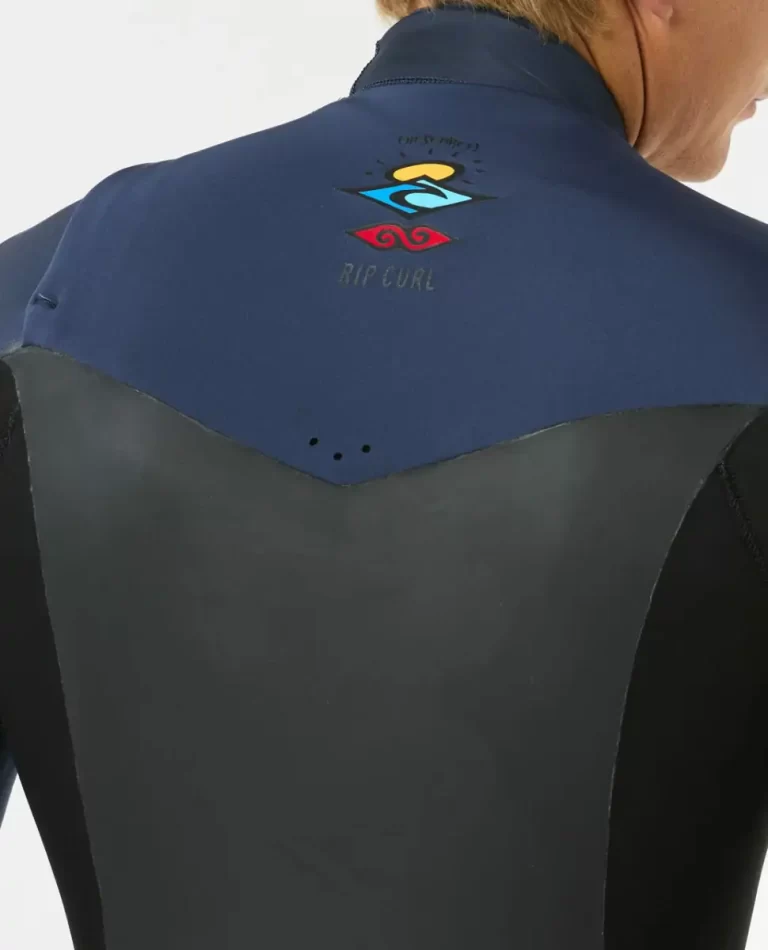Men Rip Curl Dawn Patrol 4/3 Chest Zip Wetsuit Fullsuits - 4