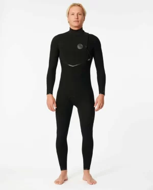 Men Rip Curl E7 Flashbomb 4/3 Zip Free Fullsuit Wetsuit Fullsuits - 1