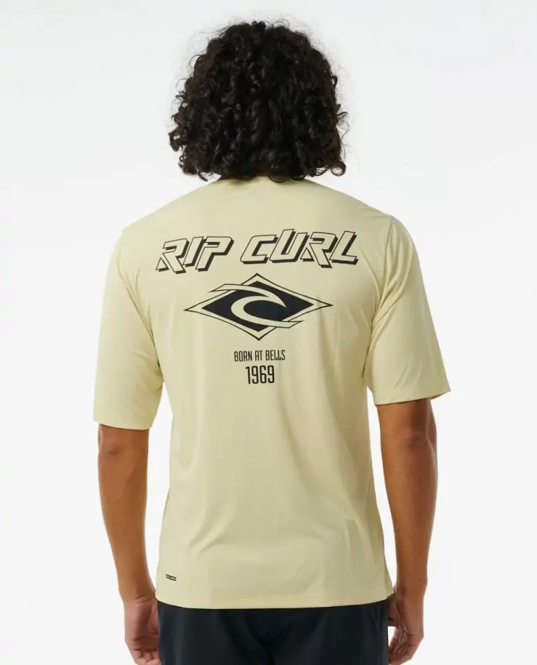 Men Rip Curl Icons Surflite Uv Short Sleeve Rash Guard Rash Guards - 3