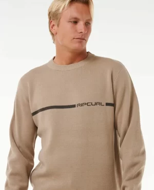 Men Rip Curl Search Dosed Crew Hoodies & Fleece - 1