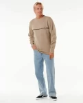 Men Rip Curl Search Dosed Crew Hoodies & Fleece - 4