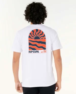 Men Rip Curl Surf Revival Sunsets Tee Tees & Tanks - 1