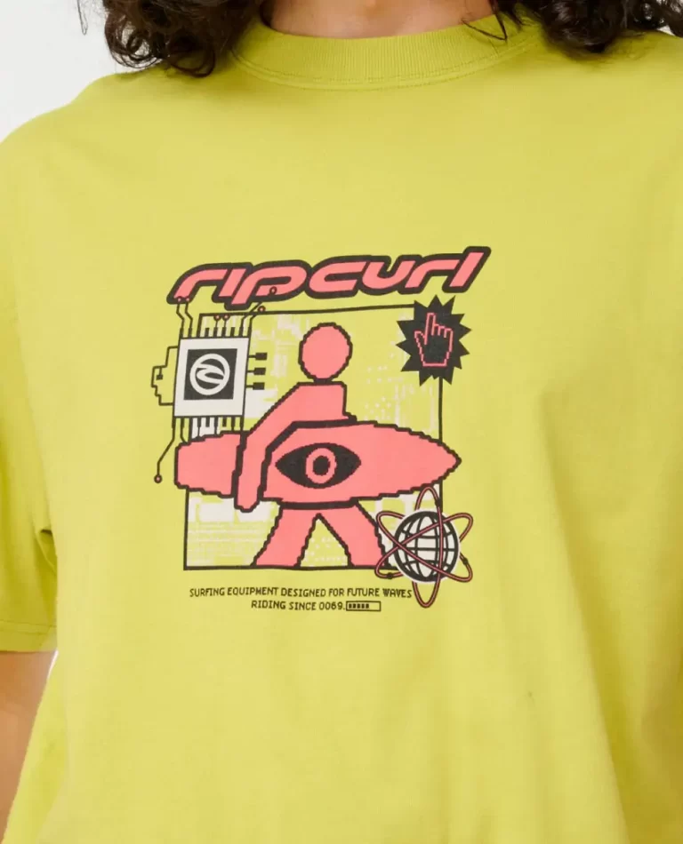Men Rip Curl Tees & Tanks Archive Super Computer Cpu Tee - 5