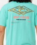 Men Rip Curl Tees & Tanks Douple Ups Tee - 5