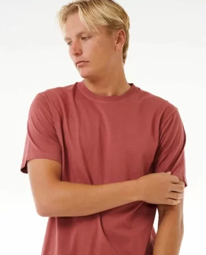 Men Rip Curl Tees & Tanks Plain Wash Tee - 1