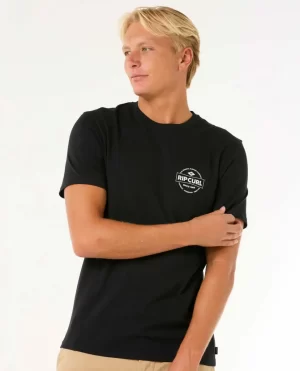 Men Rip Curl Tees & Tanks Staple Tee - 1