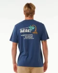 Men Rip Curl Wish You Were Here Desto Tee Tees & Tanks - 3