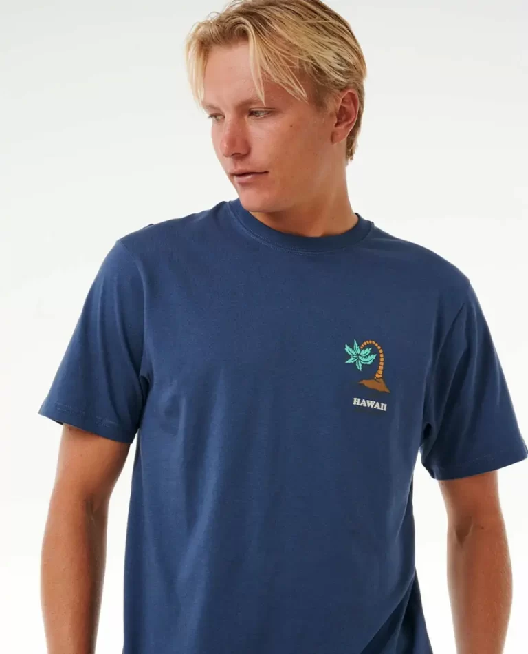 Men Rip Curl Wish You Were Here Desto Tee Tees & Tanks - 1