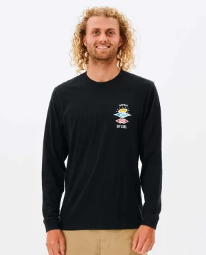 Men Search Icon Long Sleeve Tee Tees & Tanks Rip Curl - 1