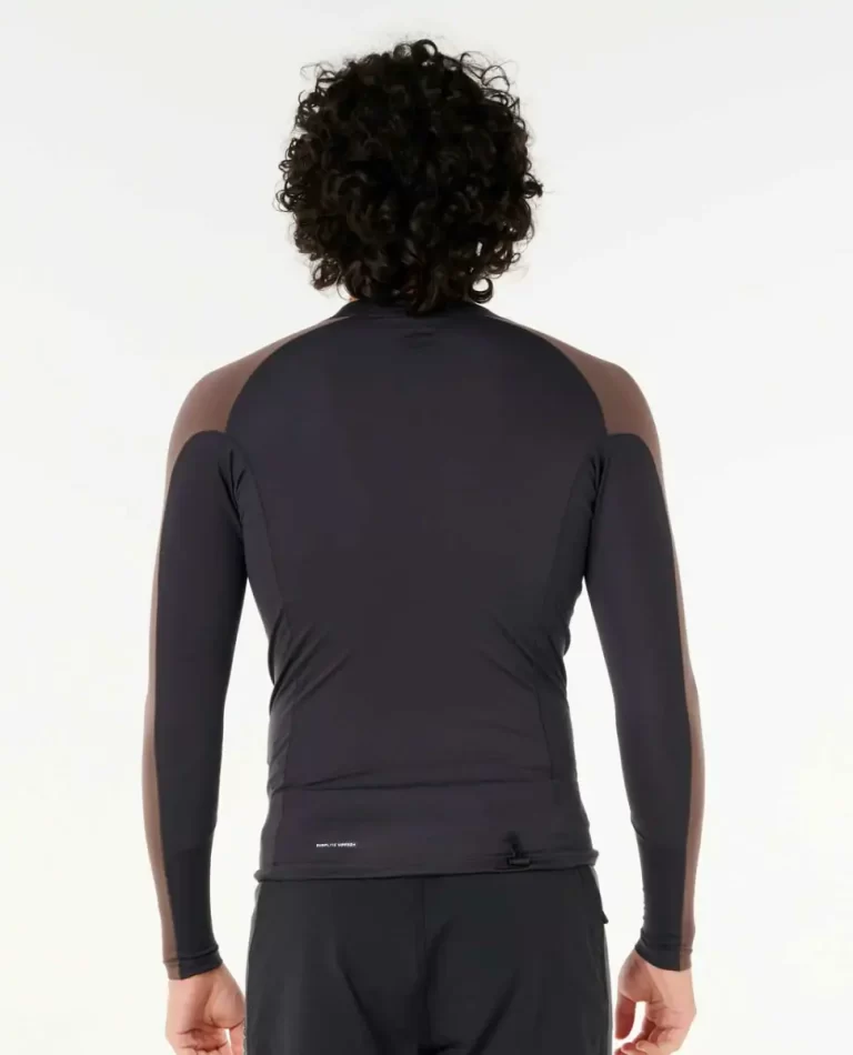 Men Search Upf Performance Long Sleeve Rash Guard Rip Curl Rash Guards - 2