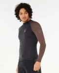 Men Search Upf Performance Long Sleeve Rash Guard Rip Curl Rash Guards - 3