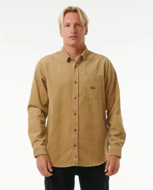 Men Shirts & Flannels Classic Surf Cord Long Sleeve Shirt Rip Curl - 1