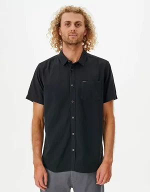 Men Shirts & Flannels Classic Surf Washed Short Sleeve Shirt Rip Curl - 1