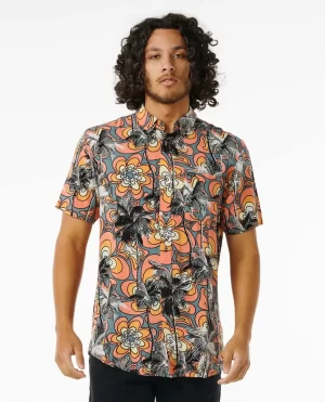 Men Shirts & Flannels Rip Curl Barrel Killa Short Sleeve Shirt - 1