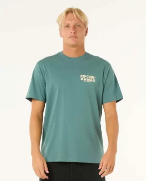 Men Stamp Destination Tee Rip Curl Tees & Tanks - 1