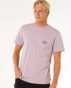 Men Surf Paradise Badge Tee Update Tees & Tanks Rip Curl - 1