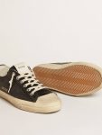 Men V-Star Men's V-Star In Black Nappa Leather With A Black Leather Star Golden Goose - 4