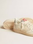 Men’s Ball Star Ltd In Nappa With White Star And Swarovski Crystal Heel Tab Men Golden Goose Ball Star - 4
