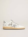 Men’s Ball Star Wishes In Nappa Leather With Glitter Star And Heel Tab Ball Star Men Golden Goose - 5