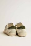 Men’s Bio-Based Super-Star With Perforated Star And Green Heel Tab White Super-Star Golden Goose Men - 4